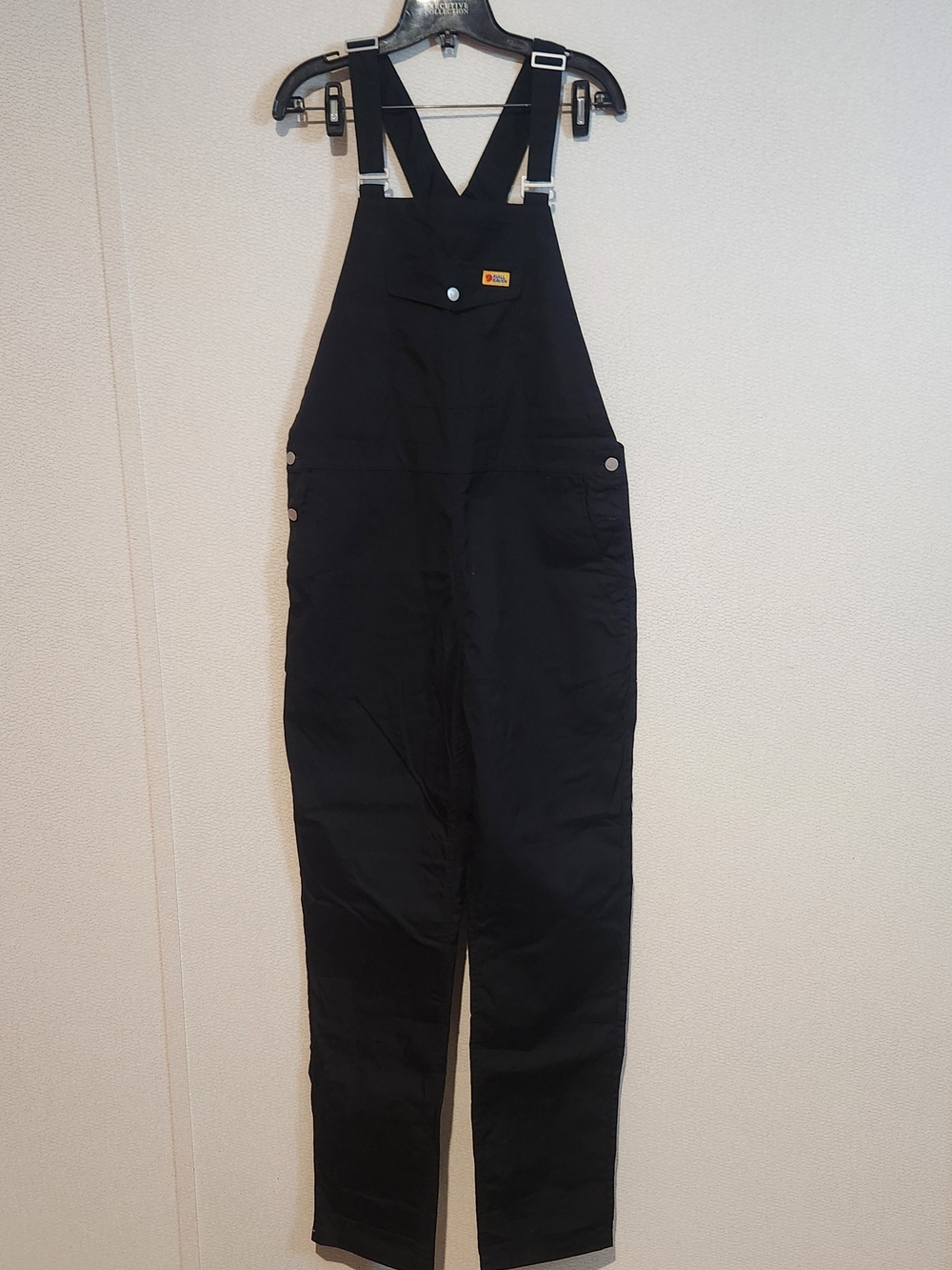 Fjallraven Vardag Dungaree Trousers W Overalls Womens Medium Black